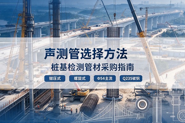 南木林声测管选型标准