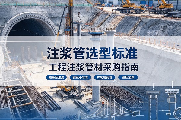 南木林注浆管选型标准